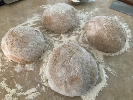 Pre-shaped dough